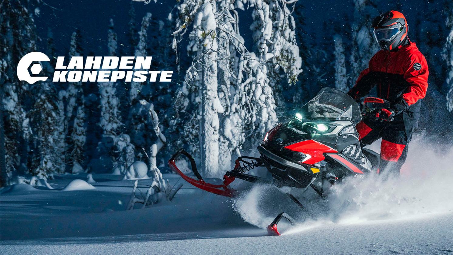 Lynx moottorikelkat uutuusesittely Lahdessa
